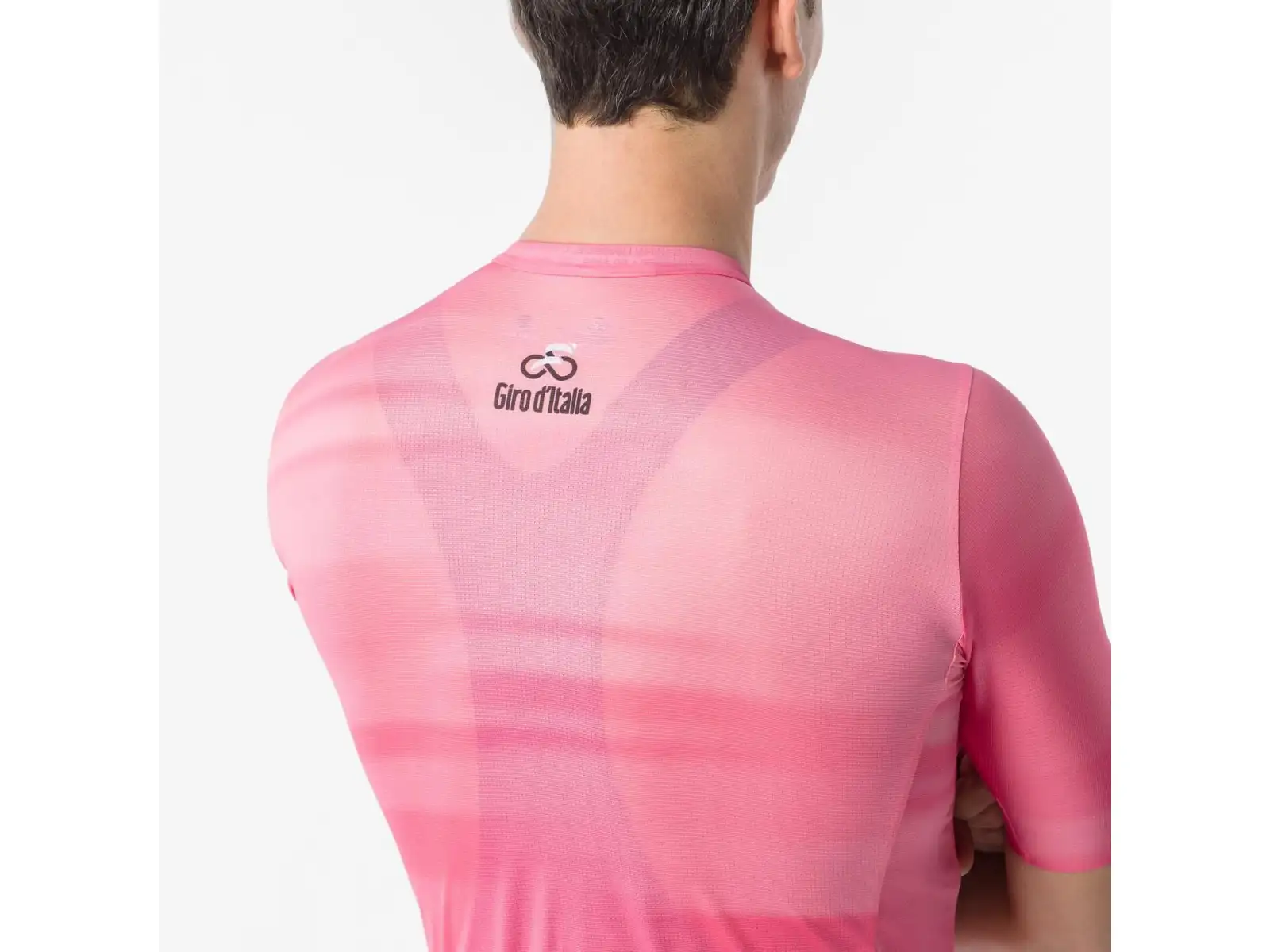 Castelli Giro109 Competizione 4 męska koszulka kolarska krótki rękaw Rosa Giro