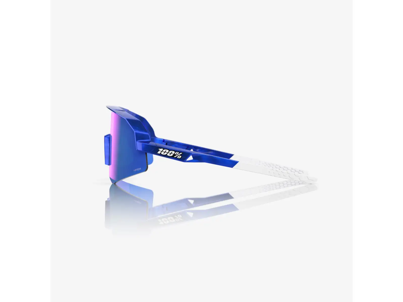 100% Slendale SL okulary RBH Gloss Blue Holographic/HiPER Royal Blue Mirror Lens