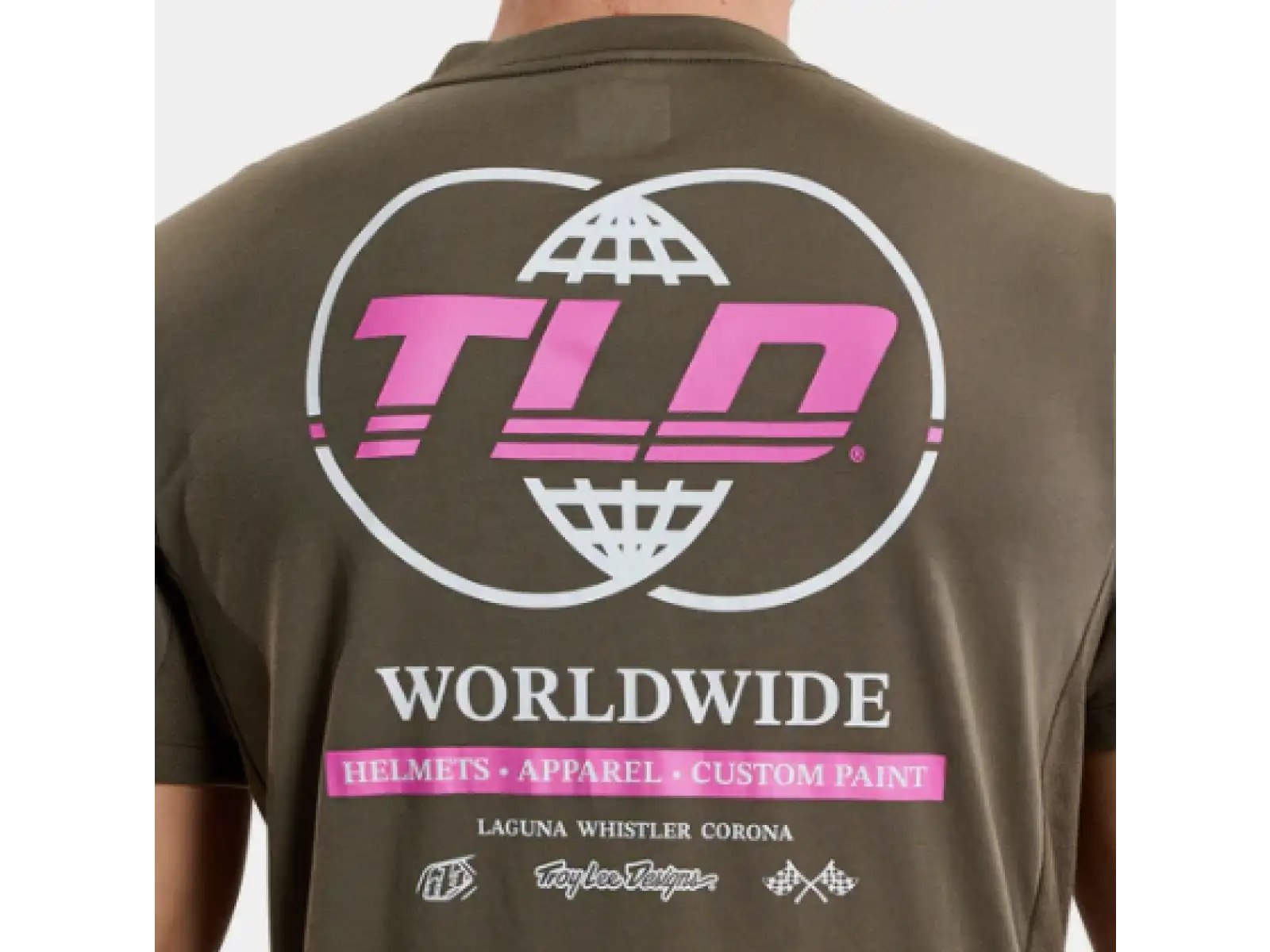 Troy Lee Designs Skyline Ride Tee męska koszulka z krótkim rękawem Worldwide Caper