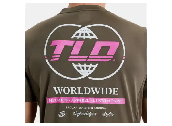 Troy Lee Designs Skyline Ride Tee męska koszulka z krótkim rękawem Worldwide Caper