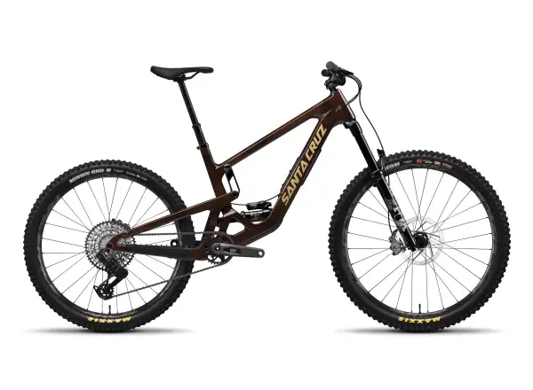 Santa Cruz Bronson 5 C MX GX AXS full suspension bike Translucent Root Beer