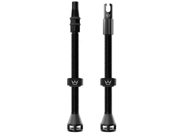 Peatys Holeshot Fast Flow wentyle bezdętkowe 80 mm Black