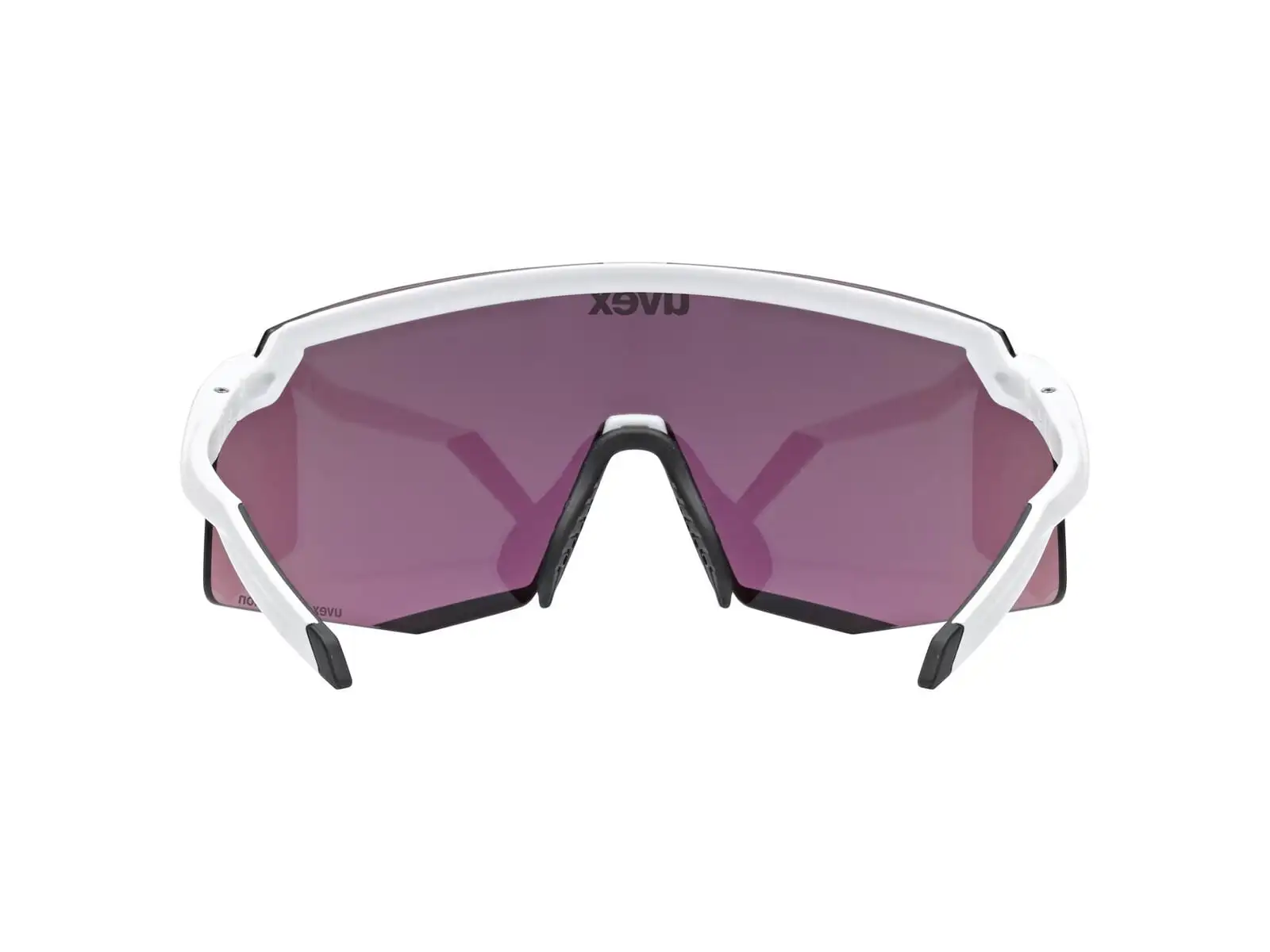 Uvex Pace Stage Colorvision okulary White Matt/Mirror Green