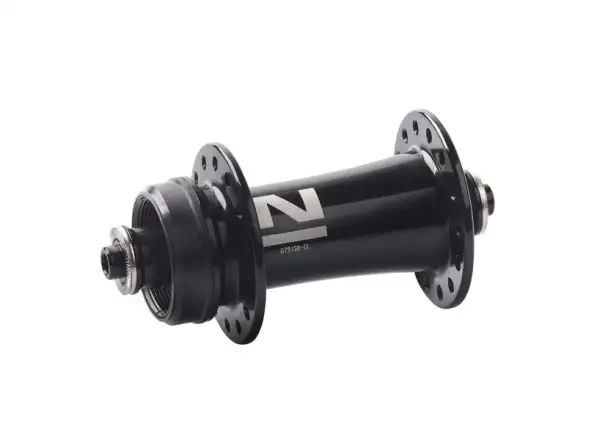 Novatec D791SB-CL przednia piasta czarny N-logo