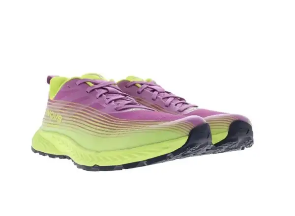 Inov-8 Trailfly Speed wide damskie buty biegowe purple/green