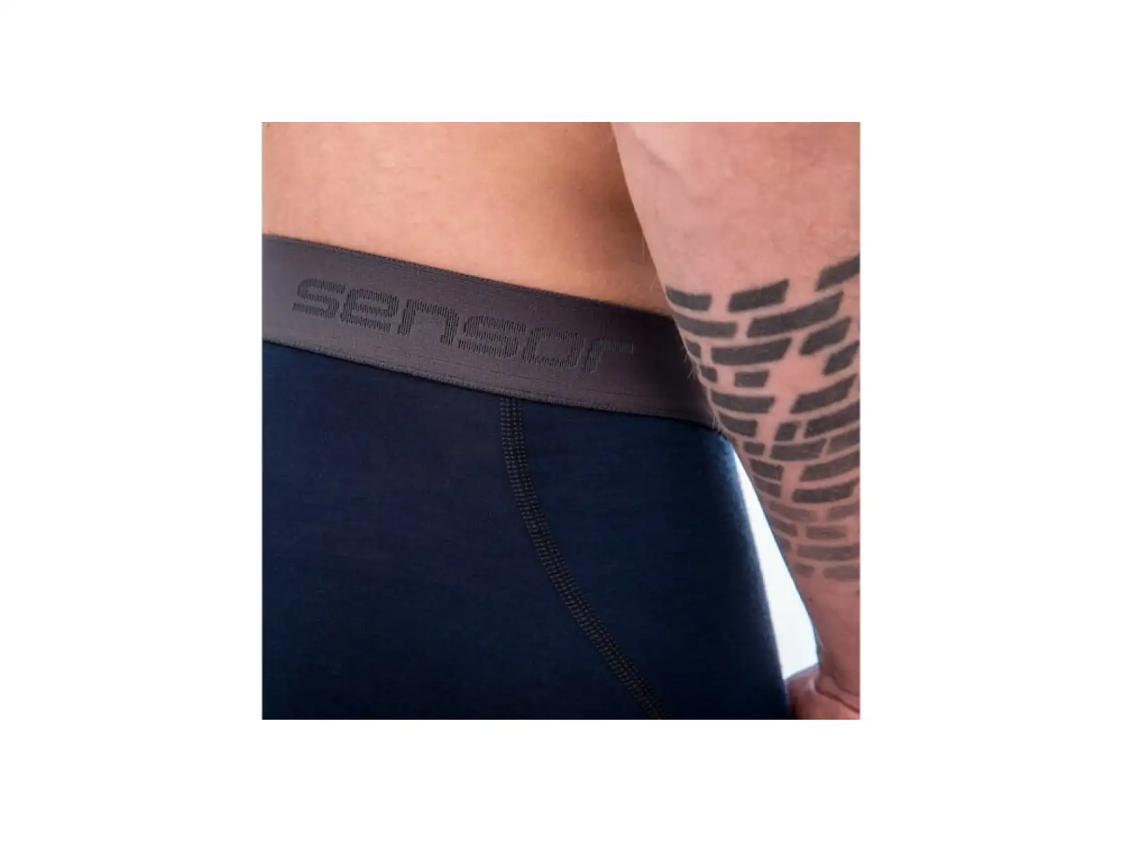 Sensor Merino Active męskie bokserki Deep Blue