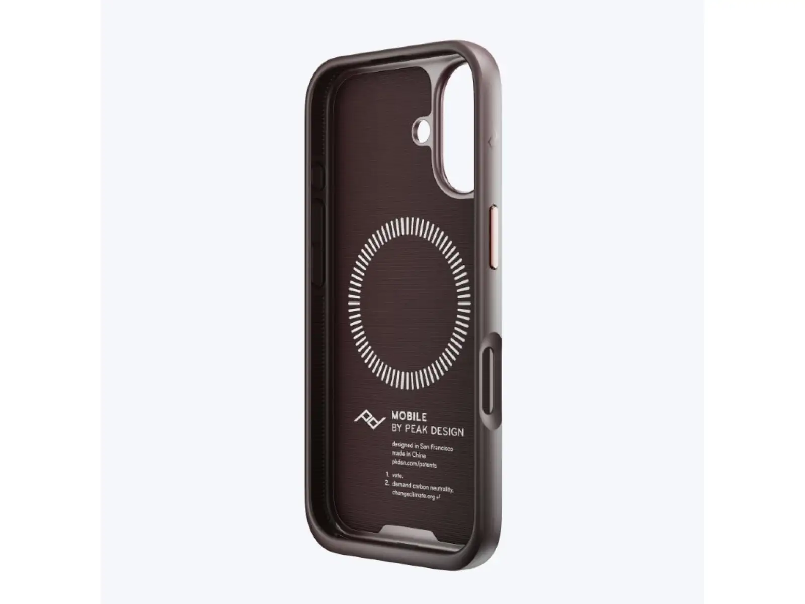 Peak Design Mobile Everyday Fabric Case iPhone 16 etui do telefonu Eclipse