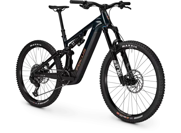 Focus SAM 8 600Wh w pełni amortyzowany rower elektryczny Classicgreen / Obsidianblack
