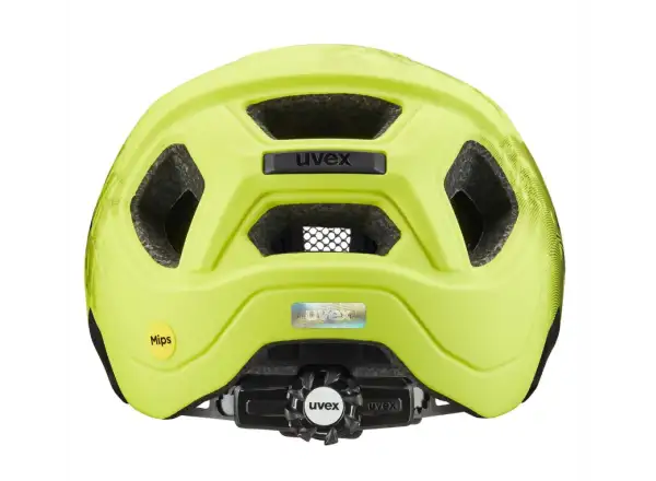 Uvex React Jr. MIPS MTB dziecięcy kask Lime/Black Matt