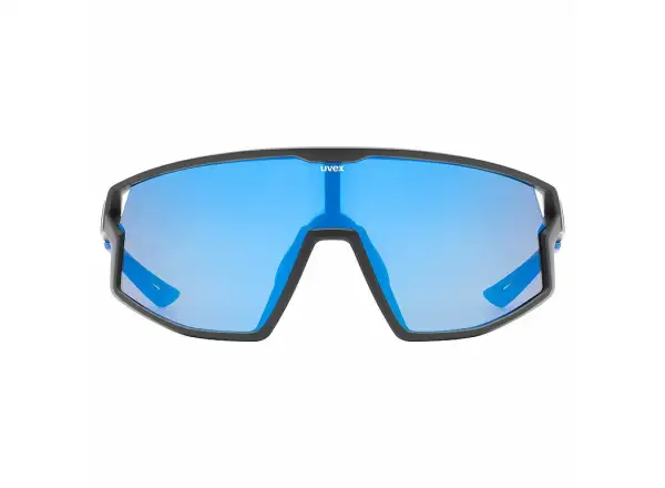 Uvex Skyryse okulary przeciwsłoneczne Black Matt/Mirror Blue