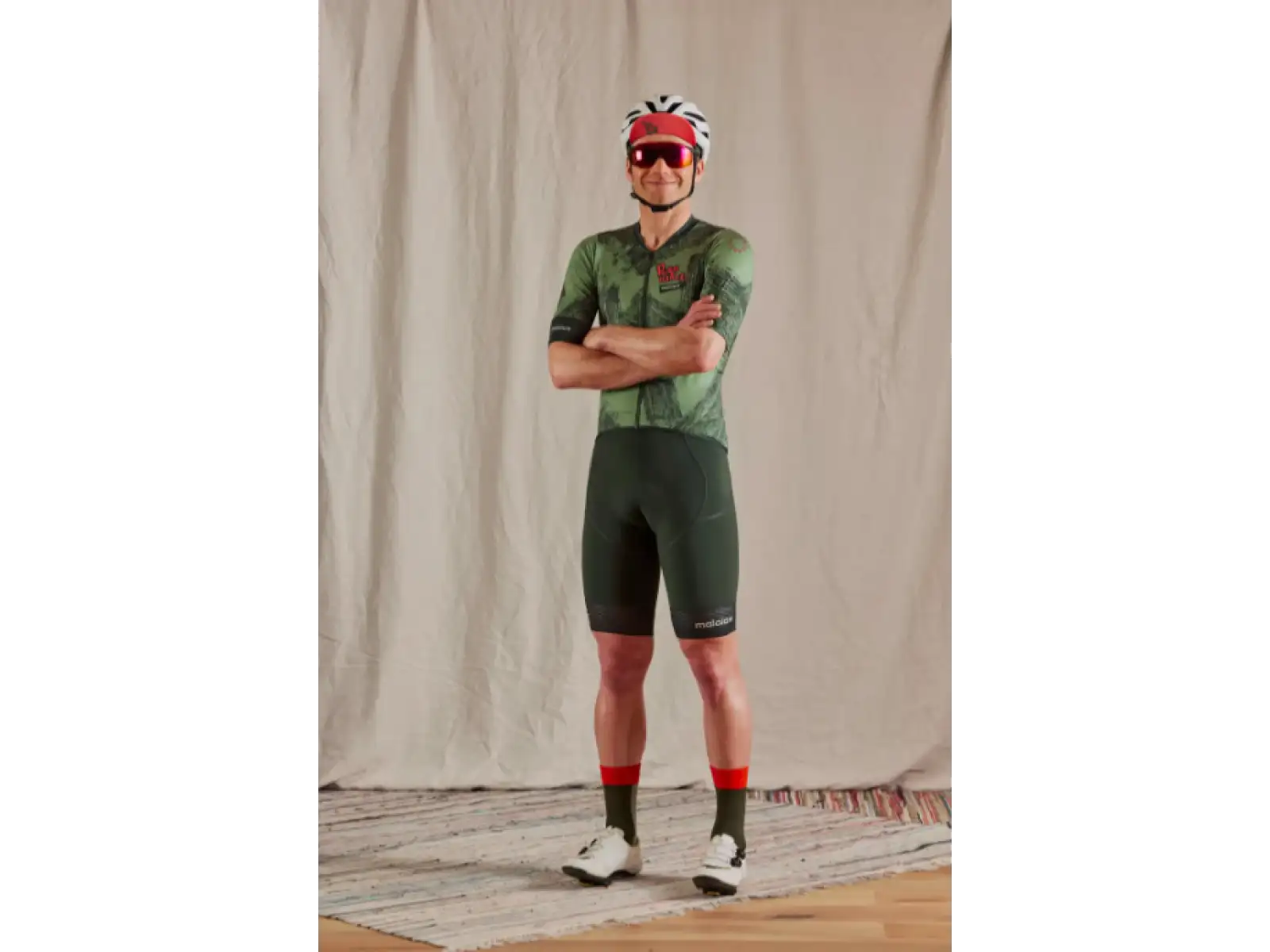 Maloja PushbikersM. Aero męska koszulka z krótkim rękawem 1/2 Pastel Clover
