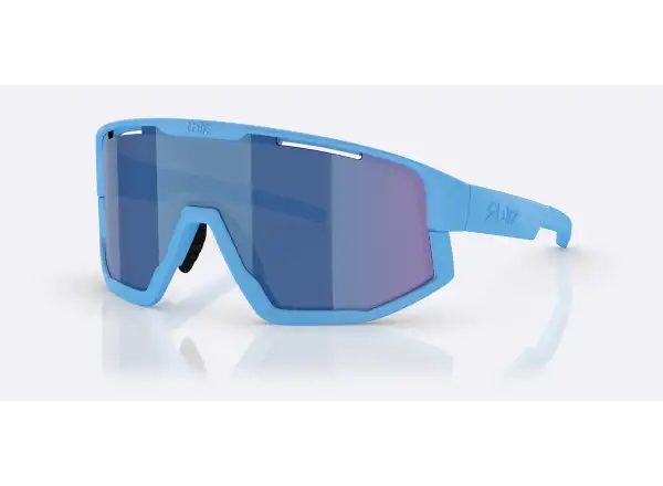 Bliz Fusion Small okulary przeciwsłoneczne Matte Blue/Grey Blue Multi