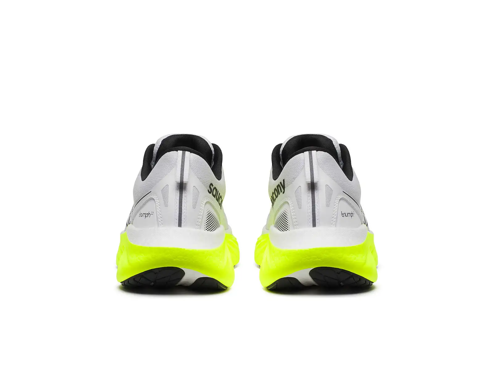 Saucony Triumph 22 męskie buty do biegania White/Citron