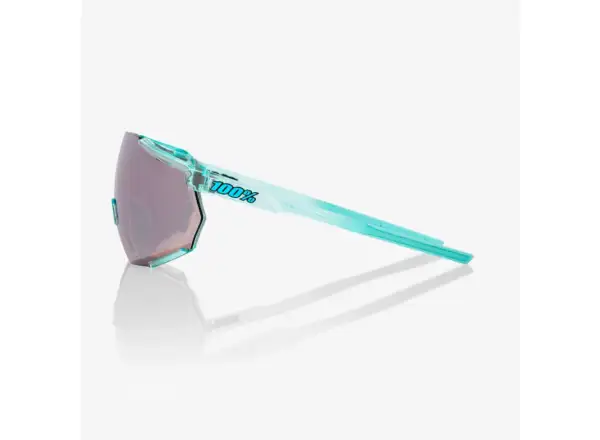 100% Racetrap 3.0 okulary Polished Translucent Mint/HiPER Silver Mirror Lens