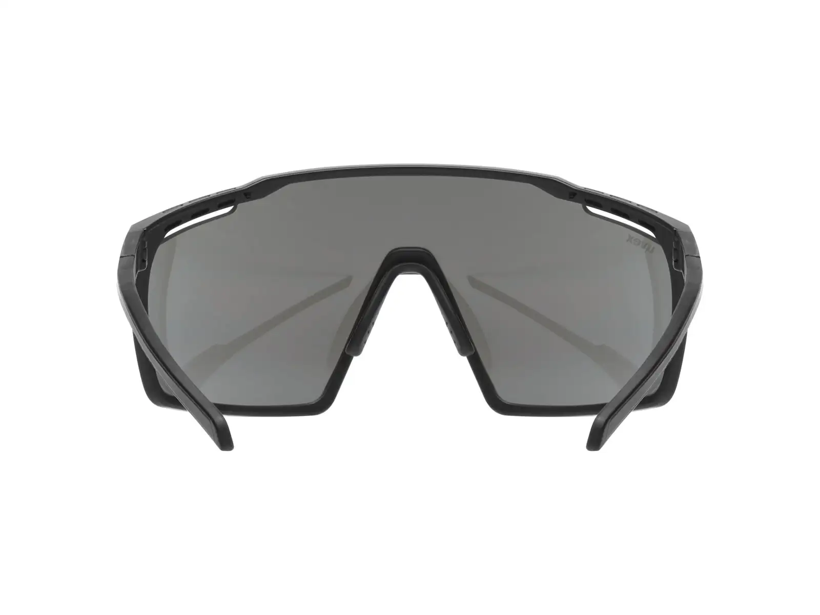 Uvex MTN Perform okulary rowerowe Black Mat/Mirror Silver