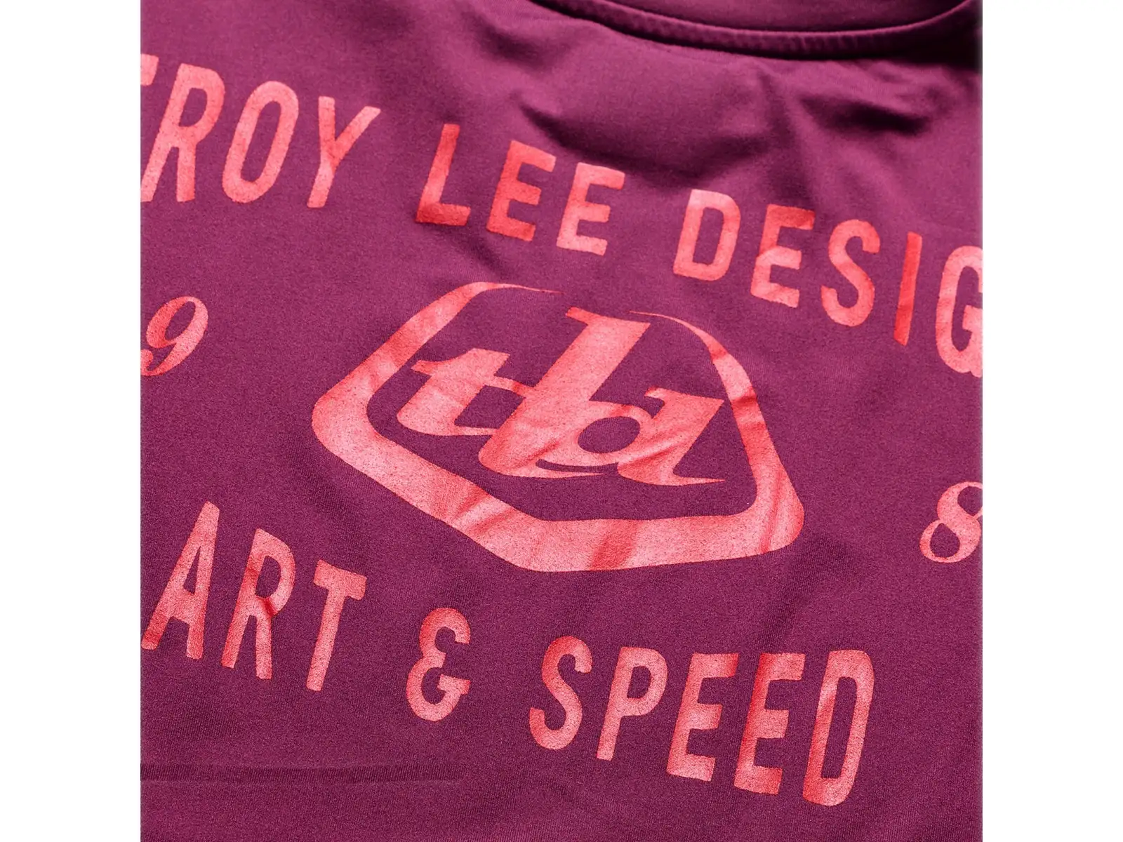 Troy Lee Designs Ruckus Ride męska koszulka z długim rękawem Lockdown Sangria