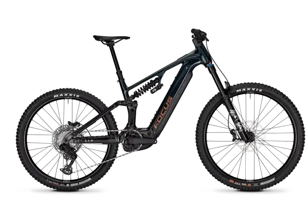 Focus SAM 8 800Wh w pełni amortyzowany rower elektryczny Classicgreen / Obsidianblack
