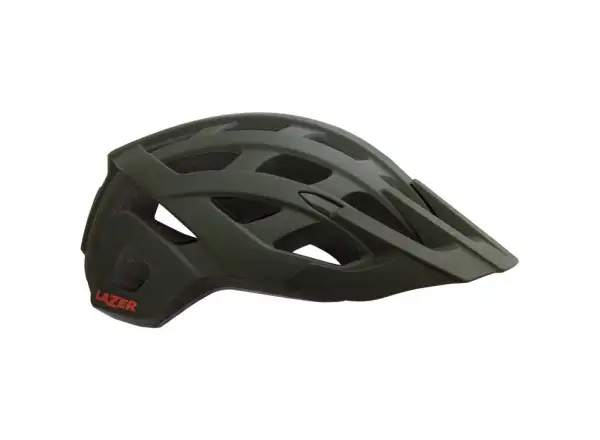 Lazer Roller + Net CE kask matowy ciemnozielony