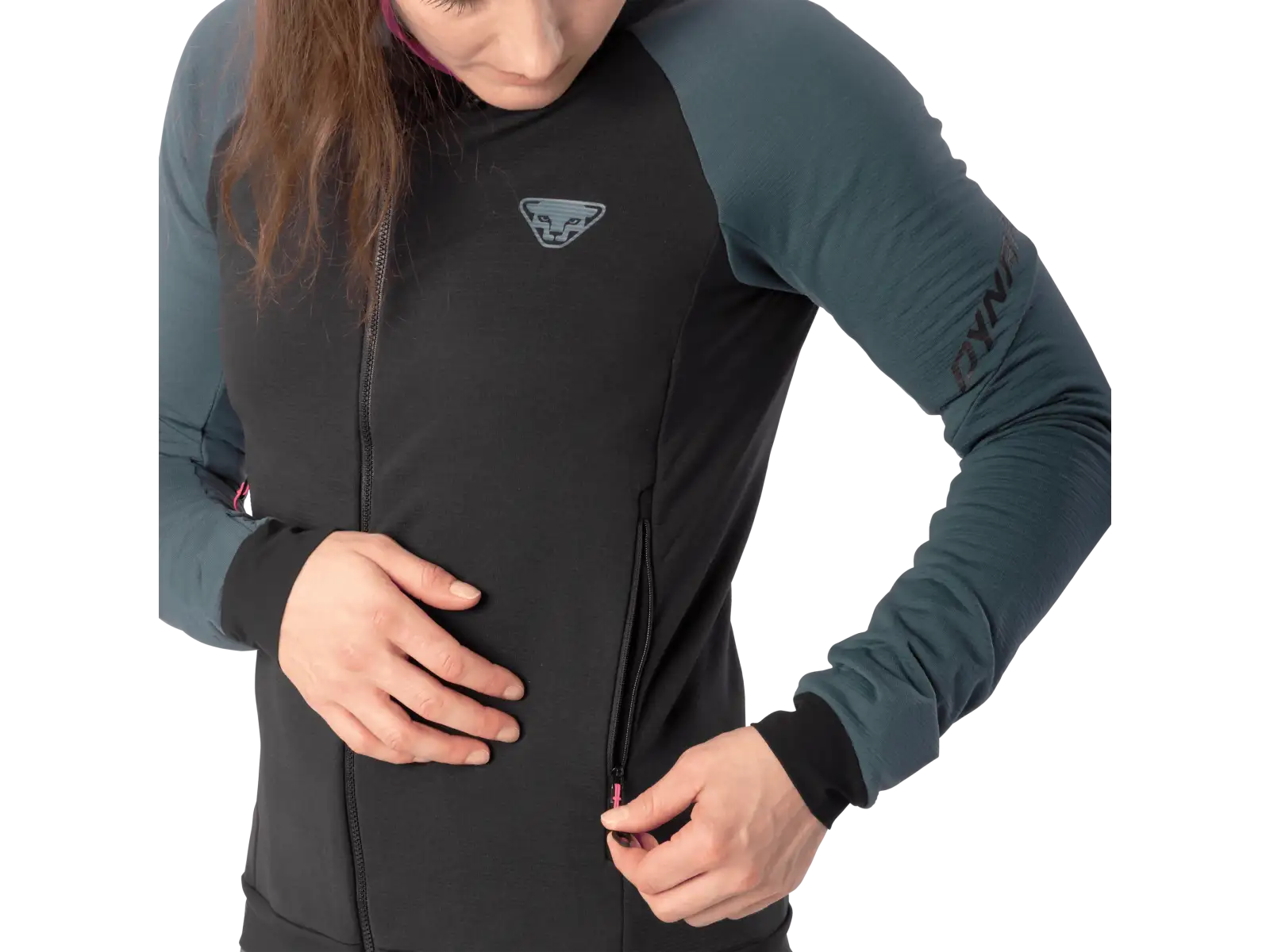 Dynafit Radical Polartec Hooded damska kurtka Cinder/0910