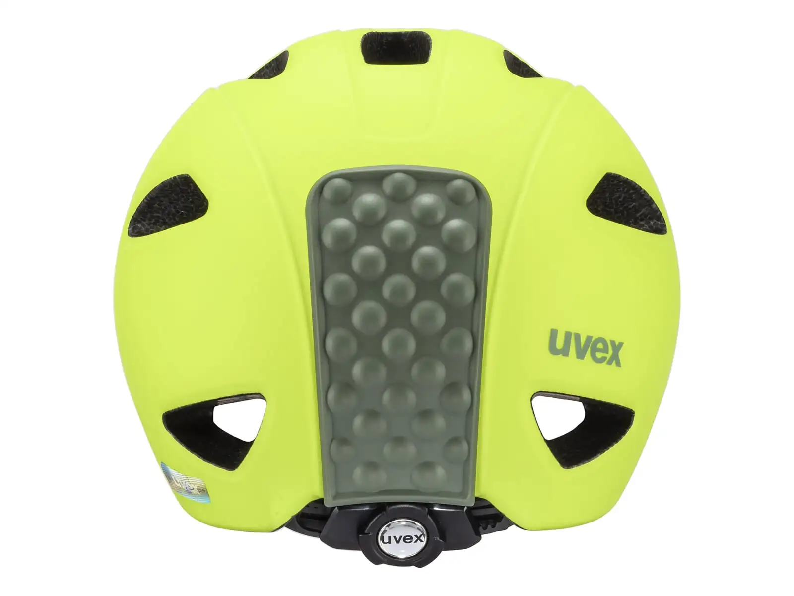 Uvex Oyo dziecięcy kask Neon Yellow/Moss Green Matt