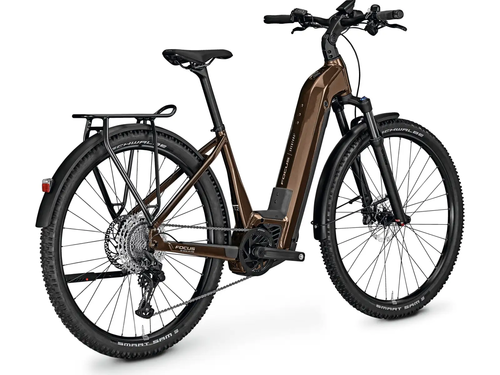 Focus Aventura2 6.8 WA 750Wh rower elektryczny górski Godlbrown Glossy