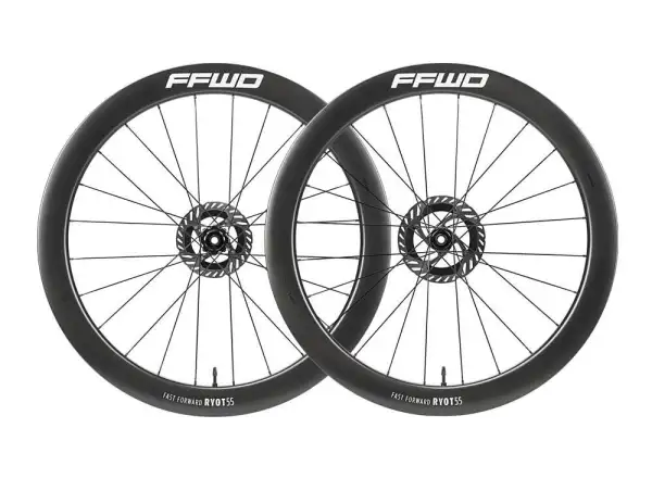 FFWD RYOT55 V2 DT240 2:1 EXP szosowe karbonowe koła White