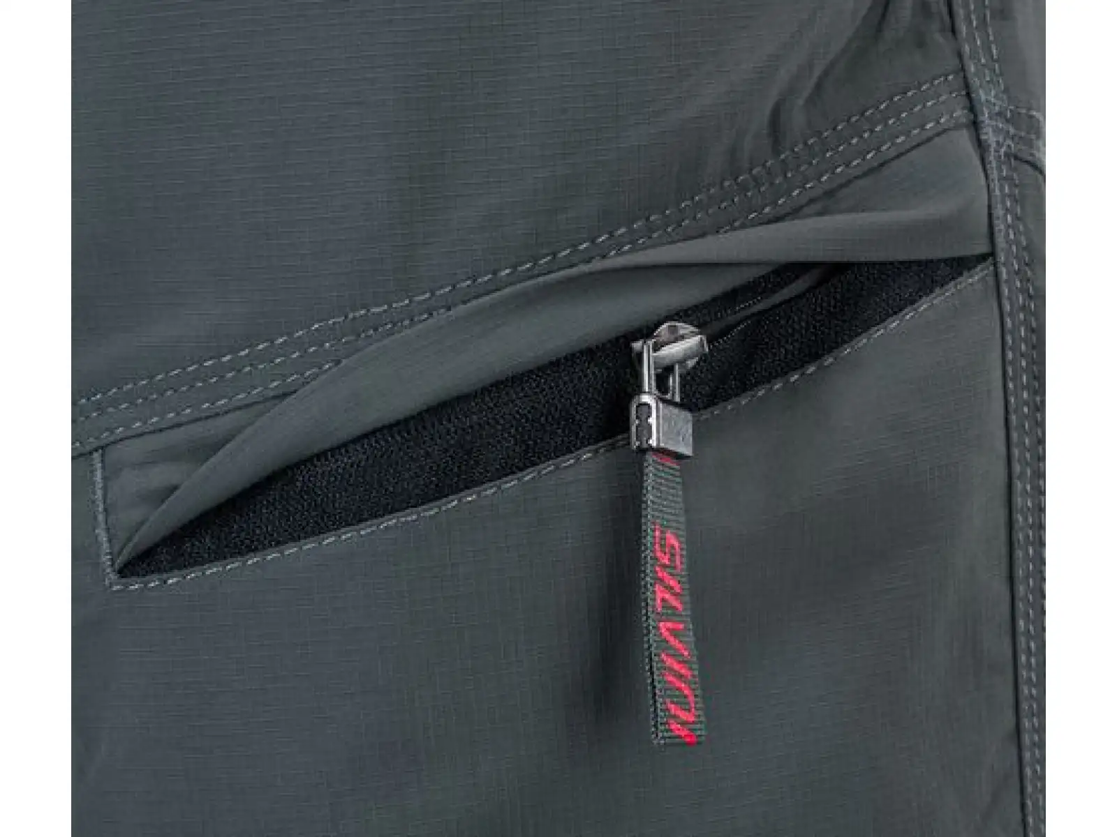 Silvini Rango męskie MTB szorty charcoal/red