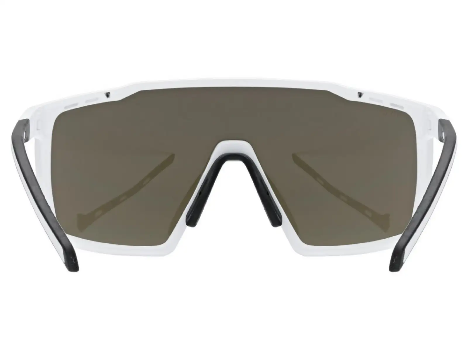 Uvex MTN Perform S okulary White Matt/Mirror Gold