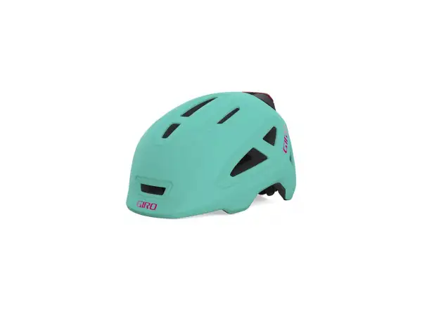 GIRO Scamp II LED dziecięcy kask Mat Screaming Teal