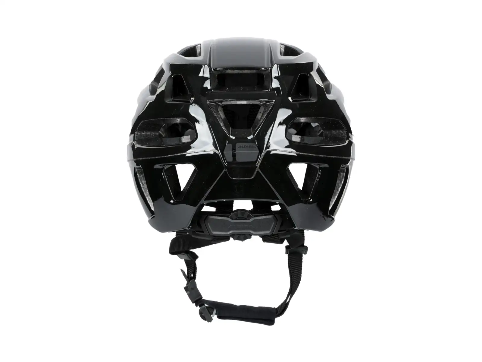Alpina Garbanzo kask rowerowy Black Gloss