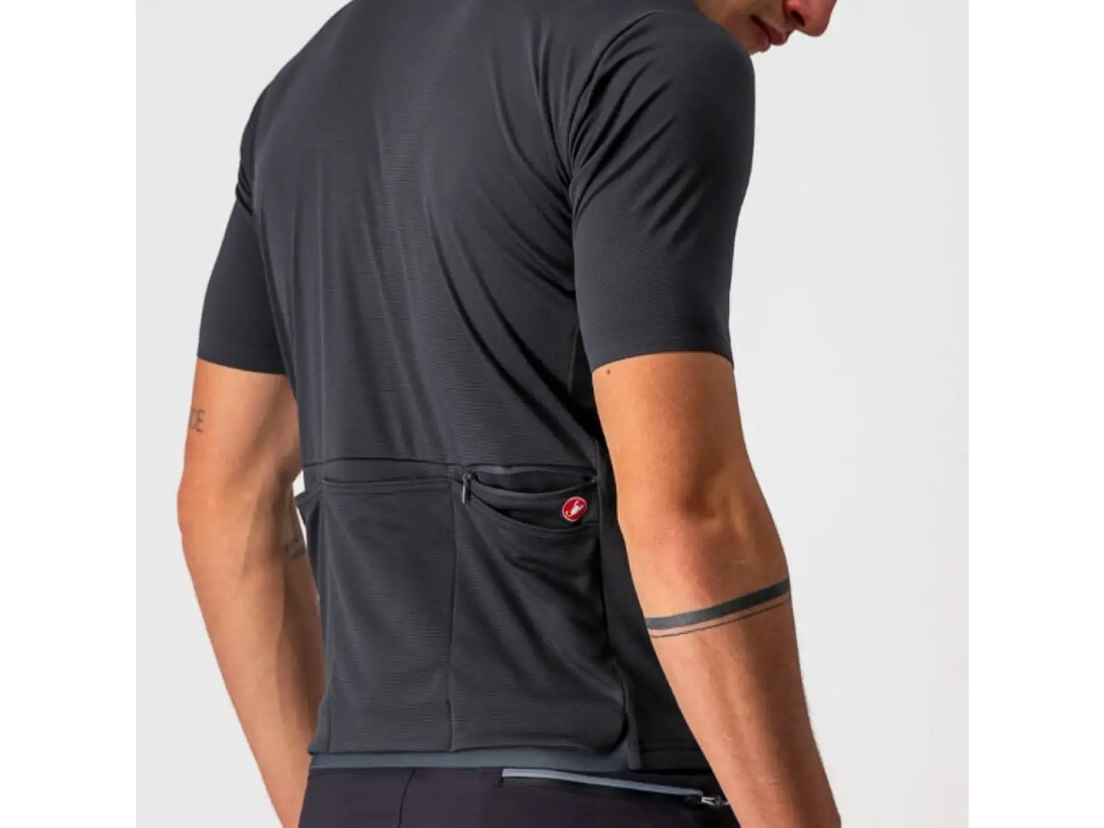 Castelli Unlimited AR męska koszulka z krótkim rękawem Dark Gray