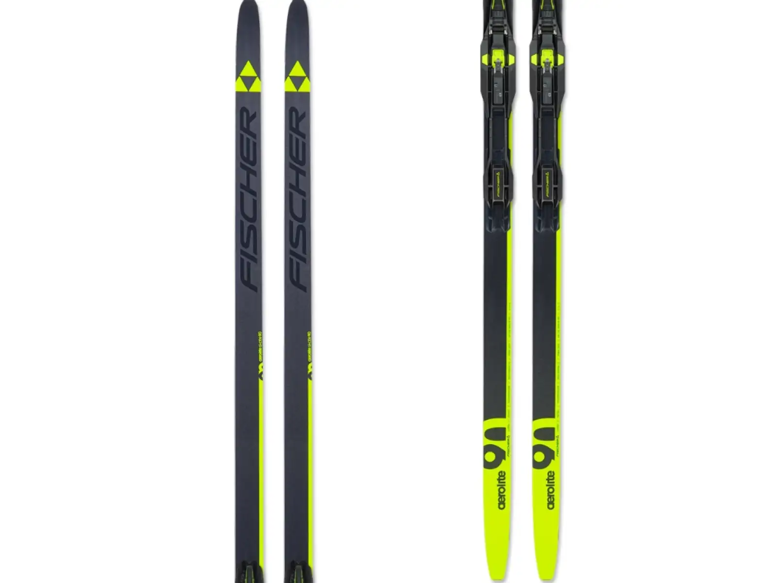 Fischer Aerolite Skate 90 Stiff narty biegowe + Race Skate wiązania zestaw