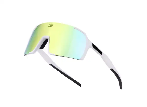 Force Glare okulary białe/żółte lustrzane szkło