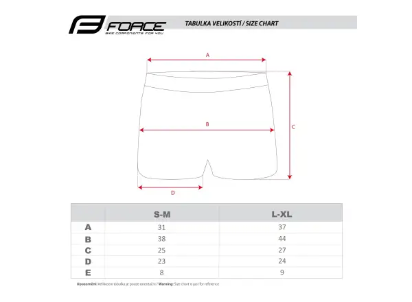 Force Boxer funkcjonalne bokserki czarna