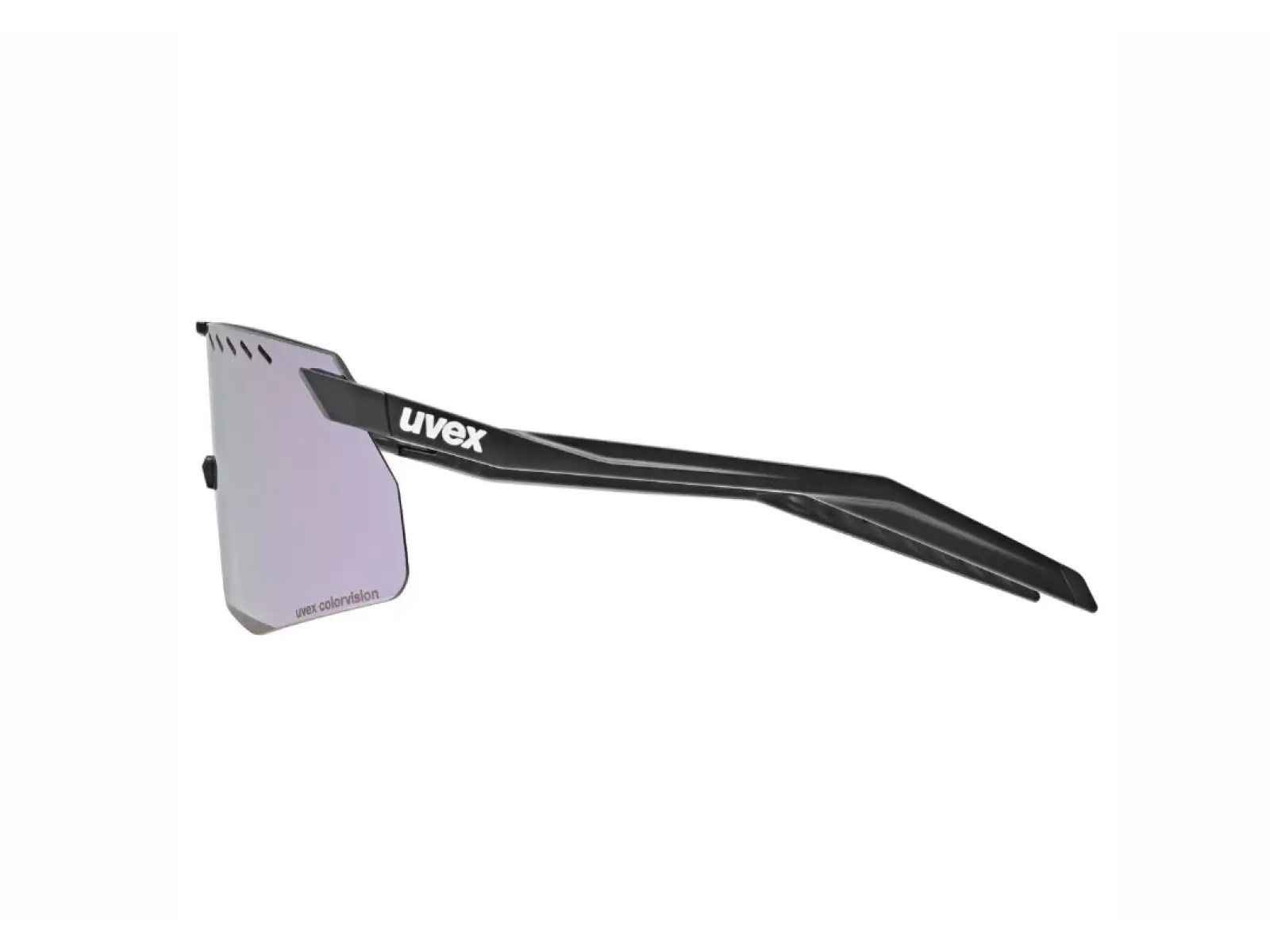 Uvex Pace Stage ColorVision Small okulary Black Matt/Mirror Pink