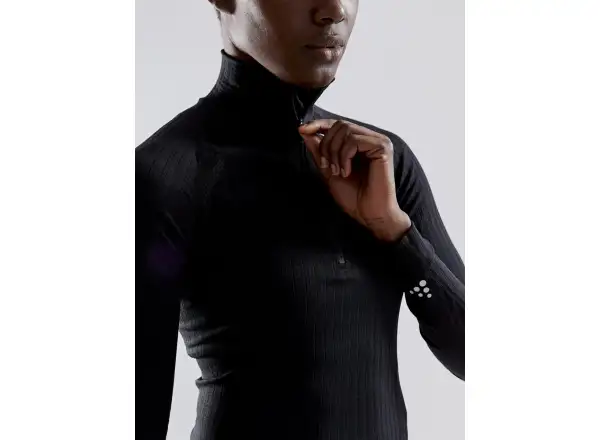 Craft Active Extreme X Zip damska koszulka długi rękaw czarna