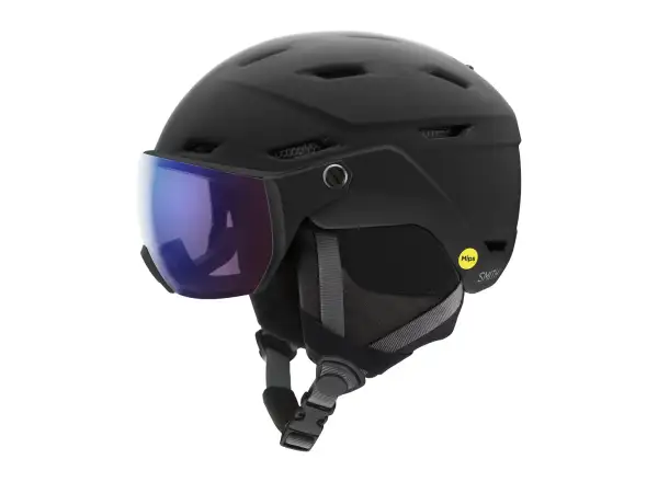Smith Survey EU MIPS kask narciarski Matte Black / ChromaPop Photochromic Rose Flash