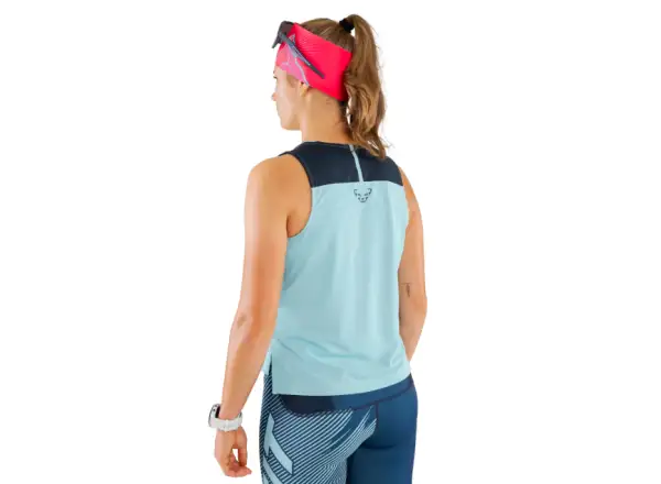 Dynafit Sky Crop Top damska koszulka bez rękawów Marine Blue