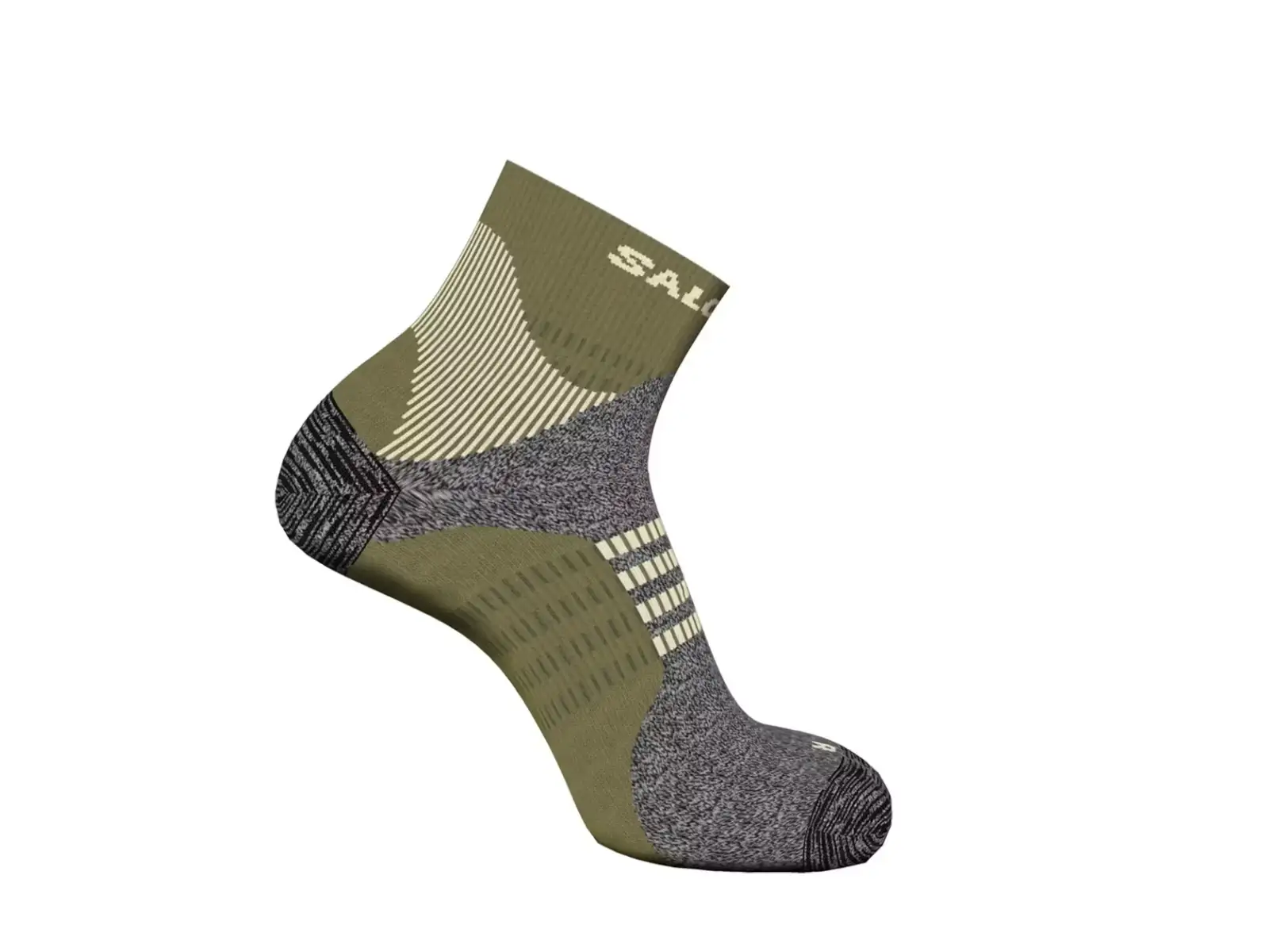 Salomon X Ultra Access Quarter skarpety gothic olive/grisaille