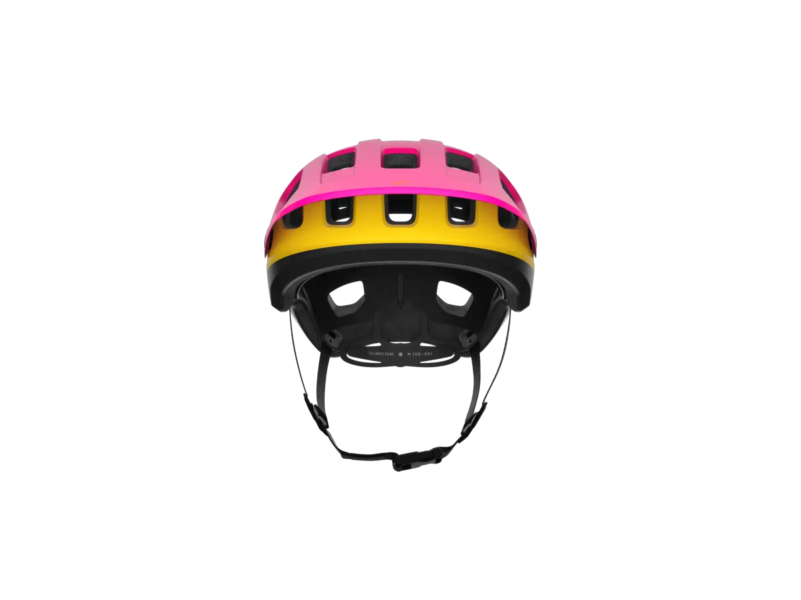 POC Cularis Pure kask Rhos Red Matt/Citrine Yellow Matt