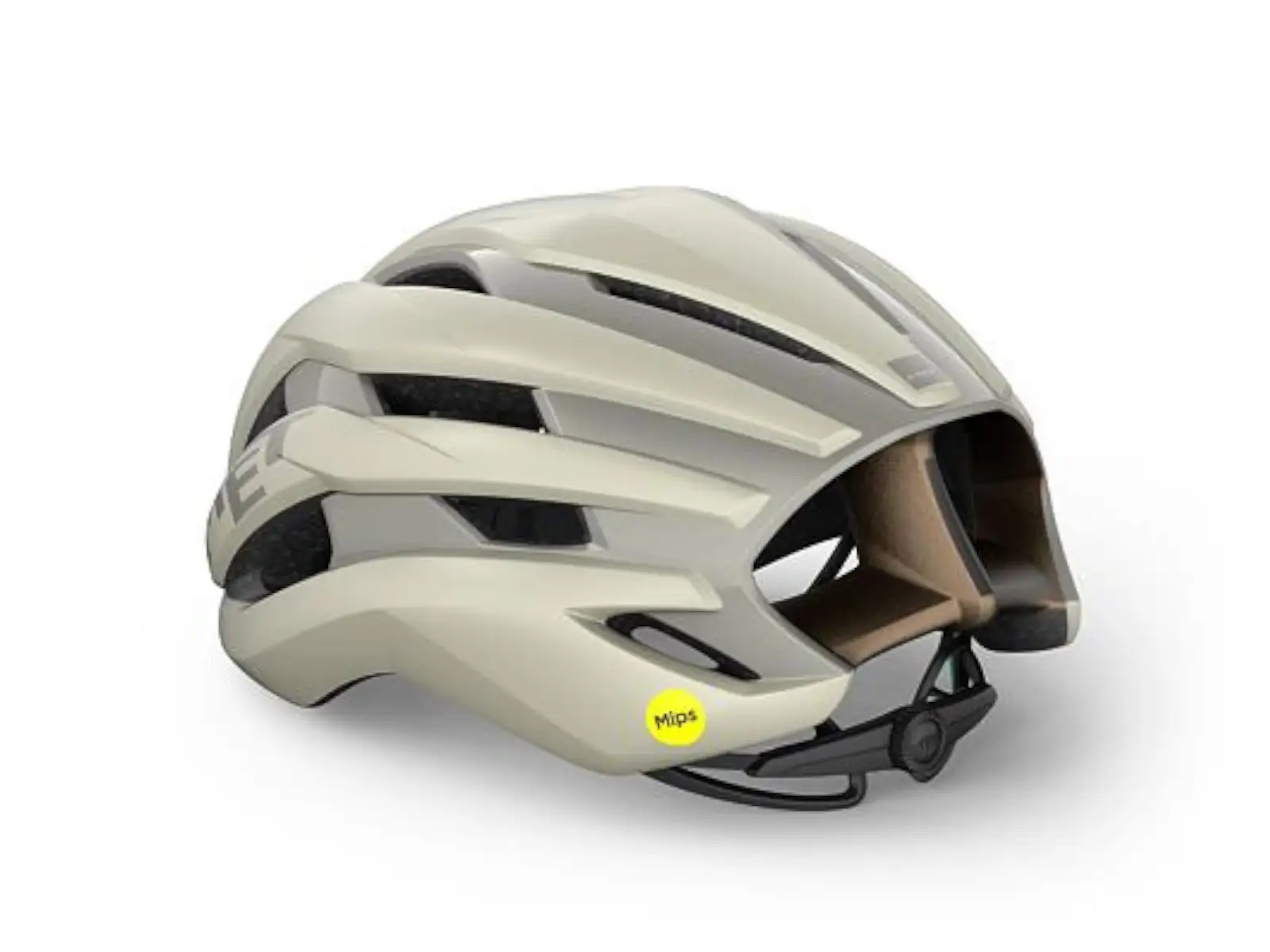 MET Trenta MIPS kask Greige/Matt Glossy