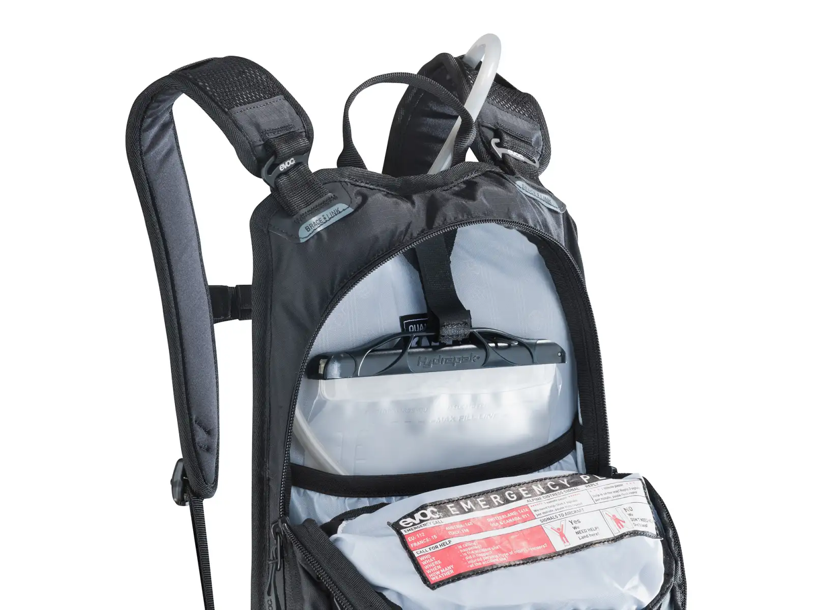 Evoc Stage 6 plecak 6 l + bukłak 2 l black