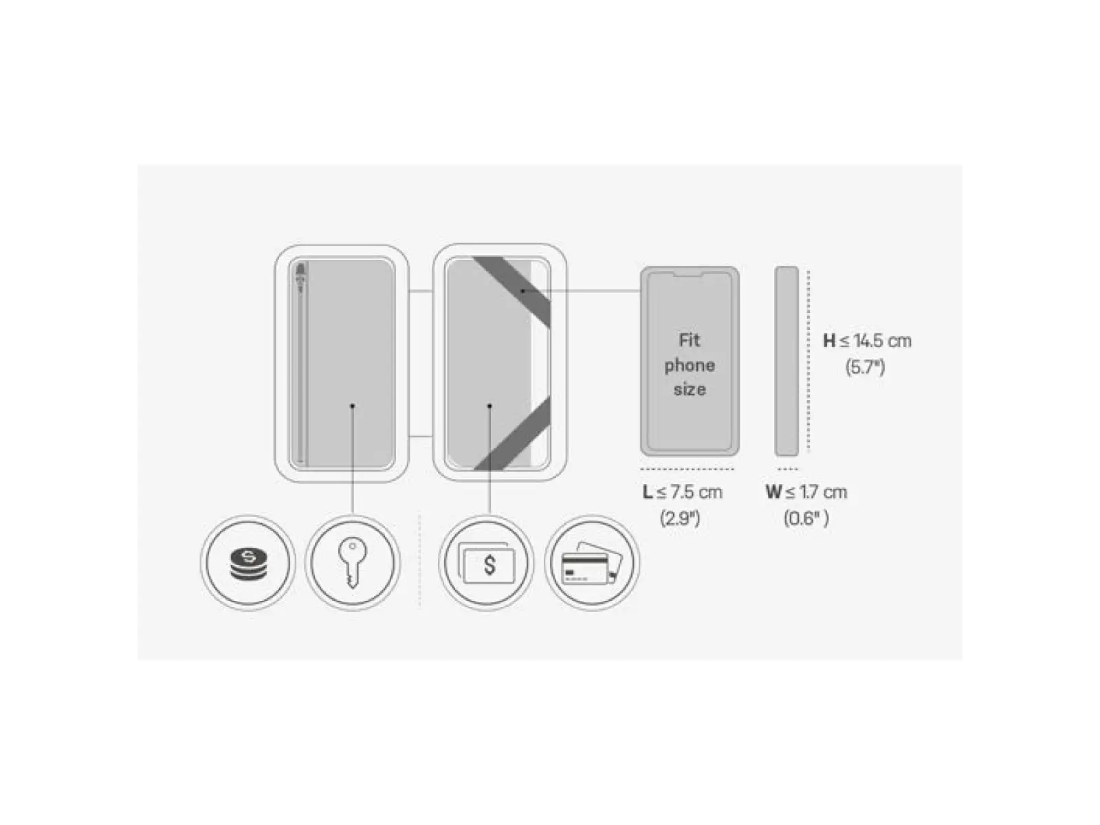 Topeak PakGo Wallet portfel rozmiar M