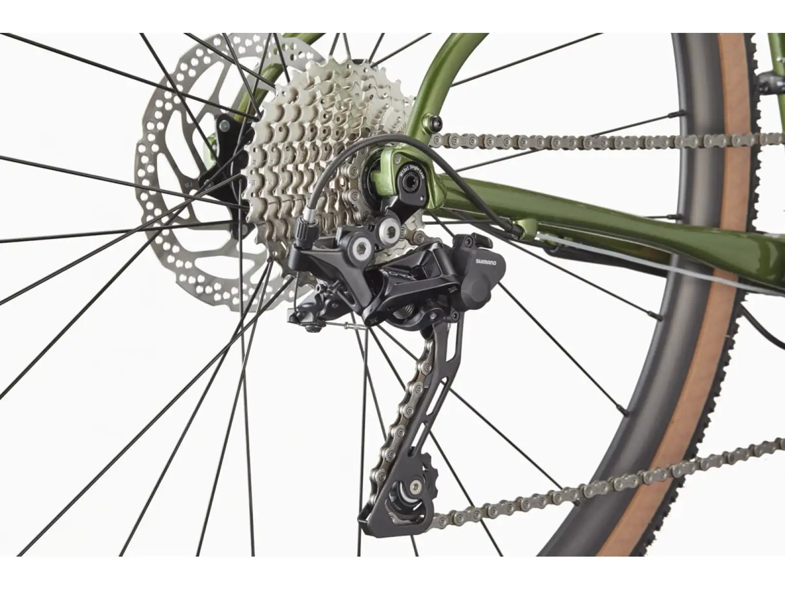 Cannondale Topstone 2 GRX 2x rower gravel Spruce Green