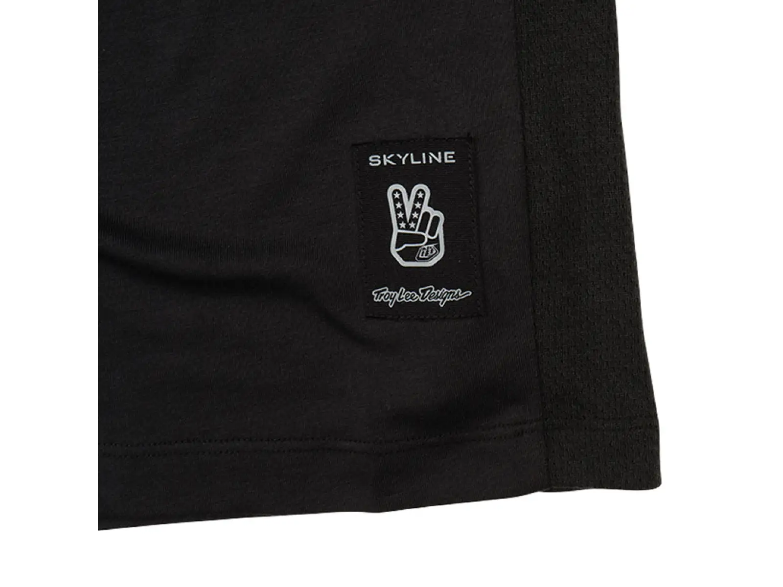 Troy Lee Designs Skyline Ride Tee dziecięca koszulka z długim rękawem Signature Black