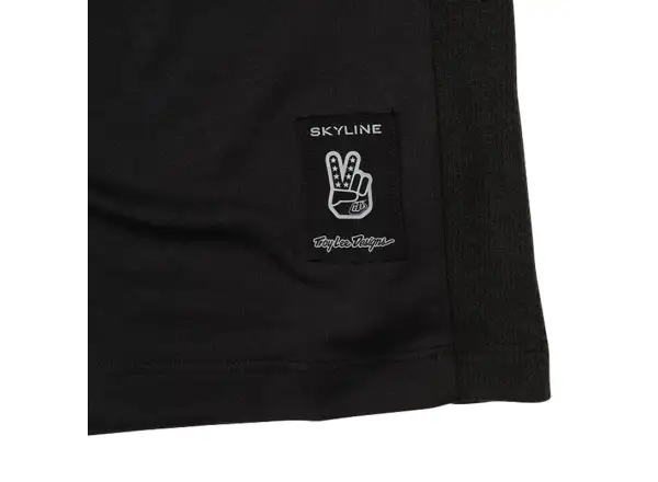 Troy Lee Designs Skyline Ride Tee dziecięca koszulka z długim rękawem Signature Black