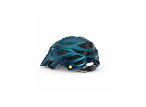 MET Veleno MIPS kask teal niebieska metaliczna