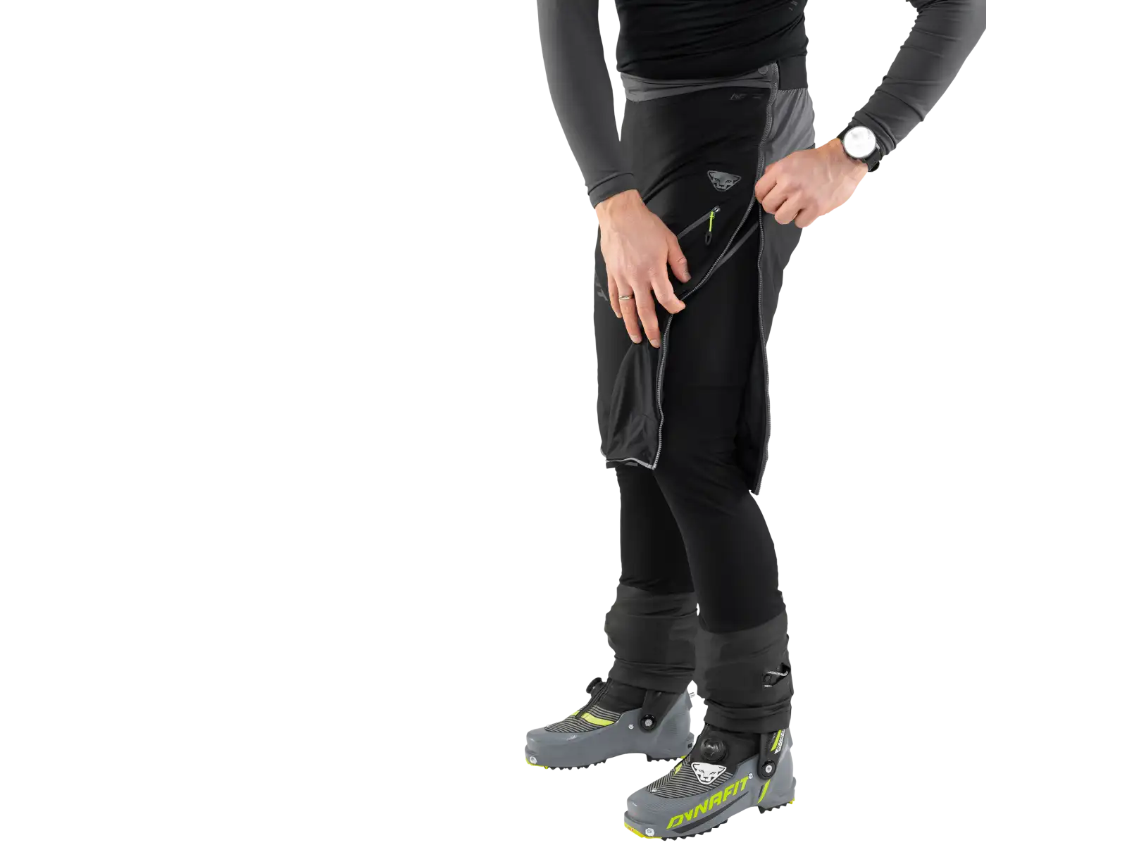 Dynafit Mezzalama Polartec Alpha Overshorts szorty czarne