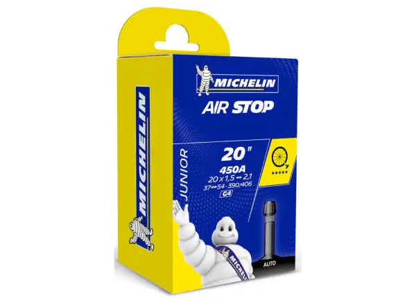 Michelin Air Stop 20x1,30-1,80" MTB dętka zawór samochodowy 34 mm
