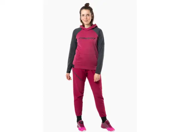 Dynafit 24/7 Polartec Hoody damska bluza Burgundy